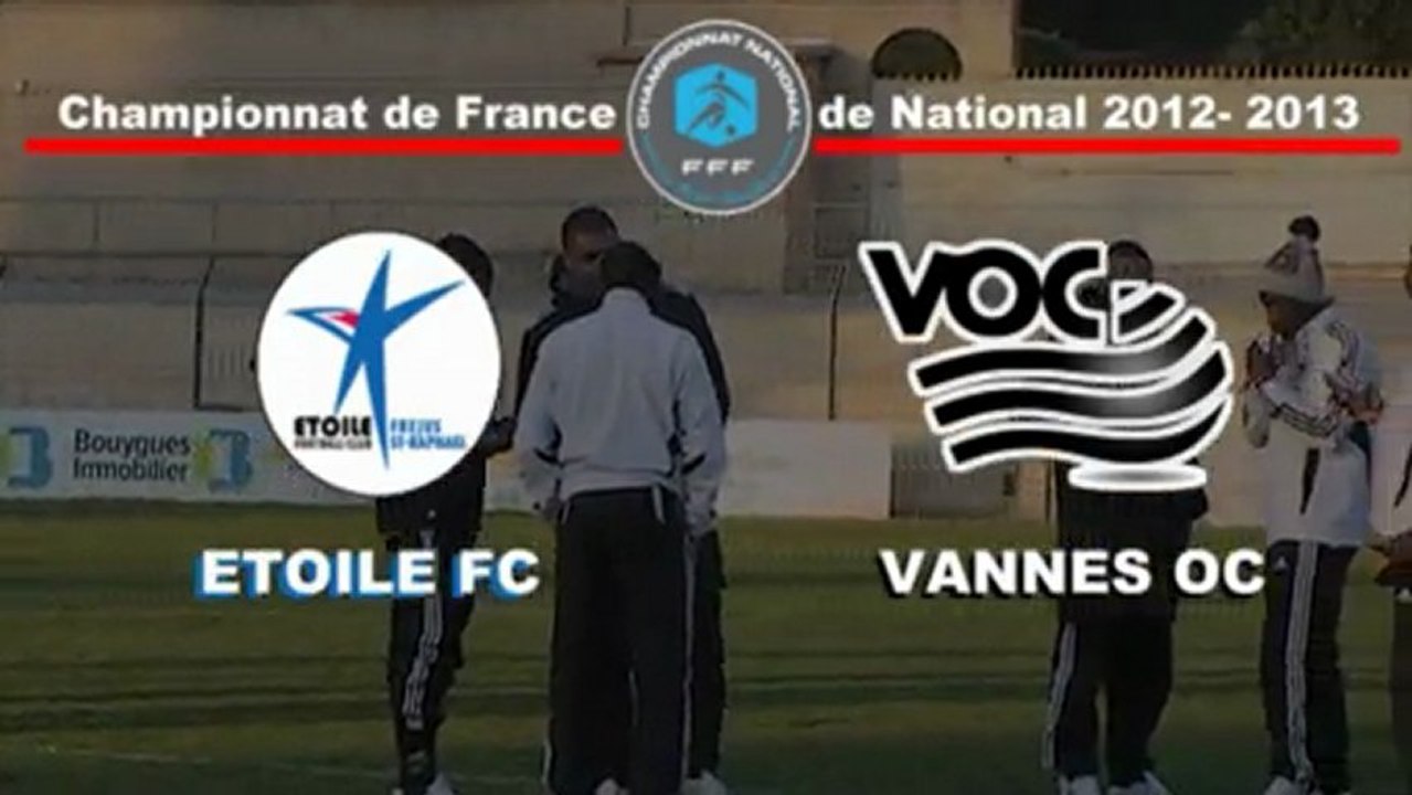 Résumé N°14 - ETOILE FC - VANNES OC  - J 26 2-03-2013