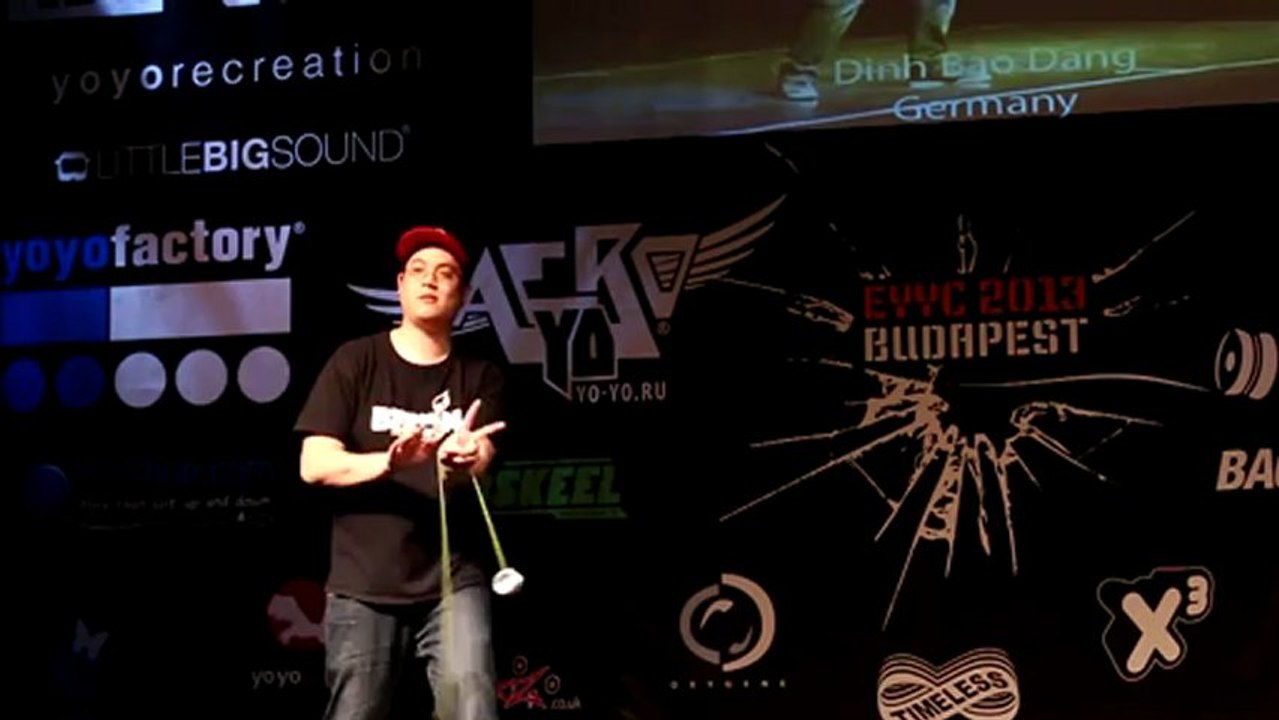 EYYC 2013 Budapest - European Yo-Yo Championship 5A Division 15th Place Dinh Bao Dang