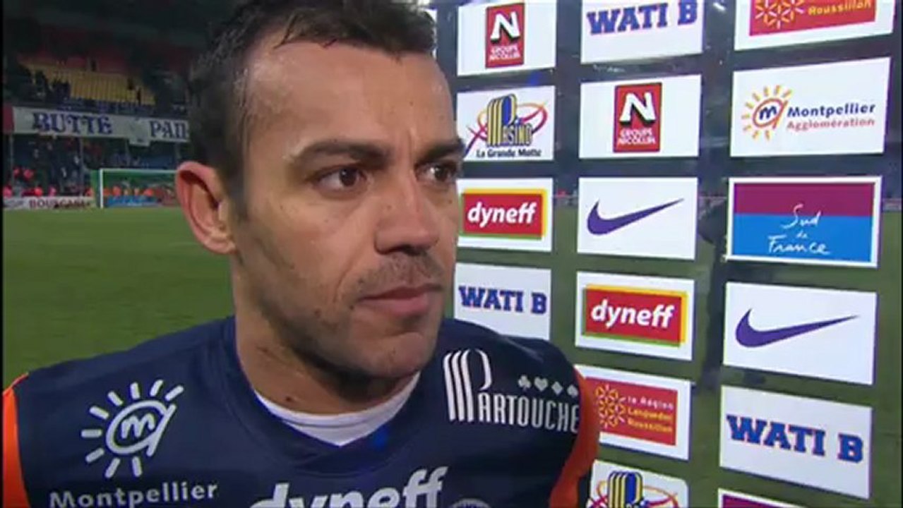 Interview de fin de match : Montpellier Hérault SC - Stade Rennais FC - saison 2012/2013
