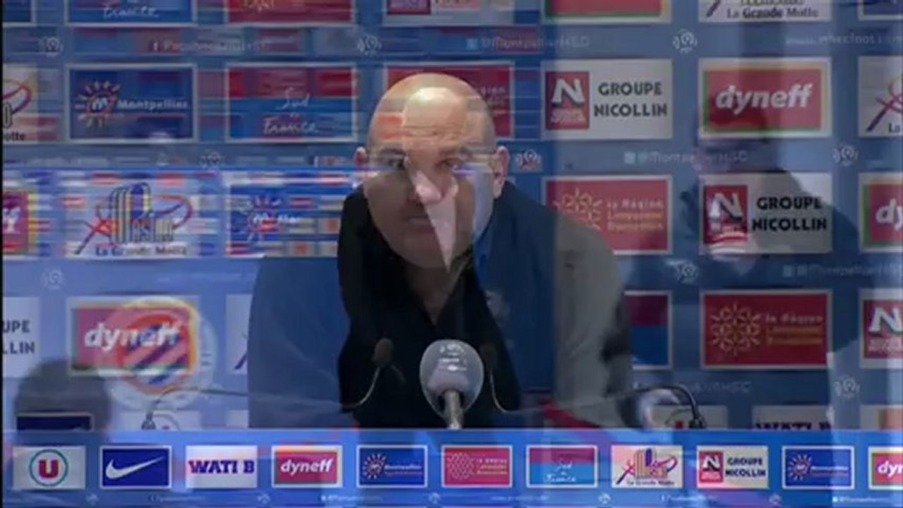 Conférence de presse Montpellier Hérault SC - Stade Rennais FC : René GIRARD (MHSC) - Frédéric  ANTONETTI (SRFC) - saison 2012/2013