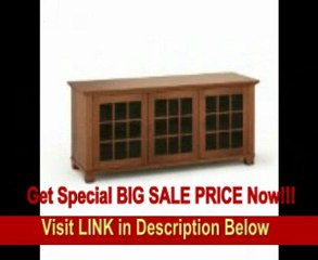 [SPECIAL DISCOUNT] Salamander Designs SDAV1 Triple Model 6626 AV Basics Cabinet - Warm Cherry
