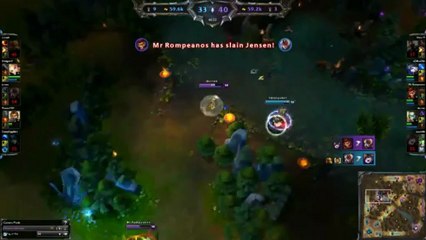 Course poursuite lumineuse - League of Legends