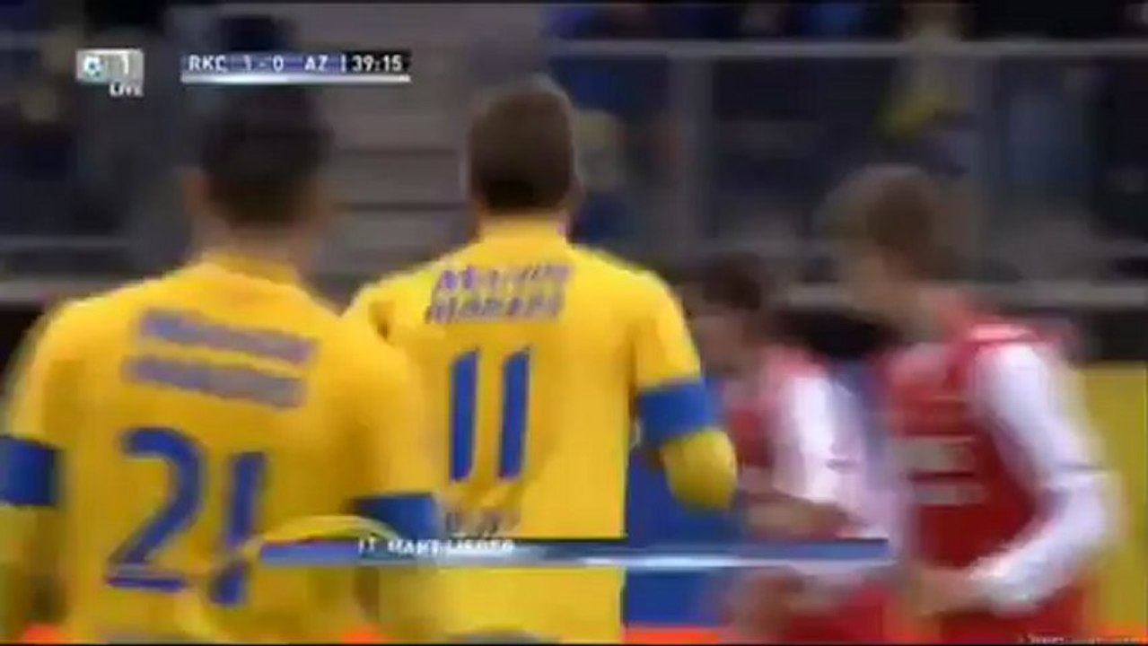 Gol de Lieder [Waalwijk 1-0 AZ Alkmaar]