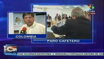 Cafeteros colombianos continuarán paro pese a subsidio