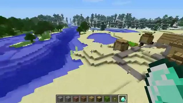 Minecraft - Seed Highlight! DIAMONDS!