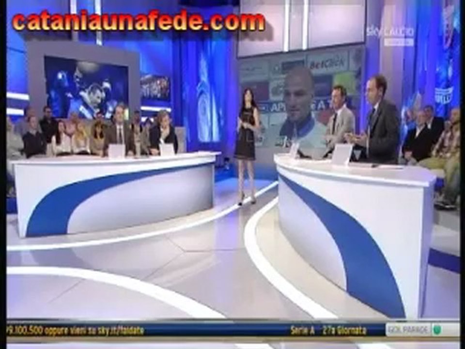 Cambiasso dopo Catania-Inter a sky