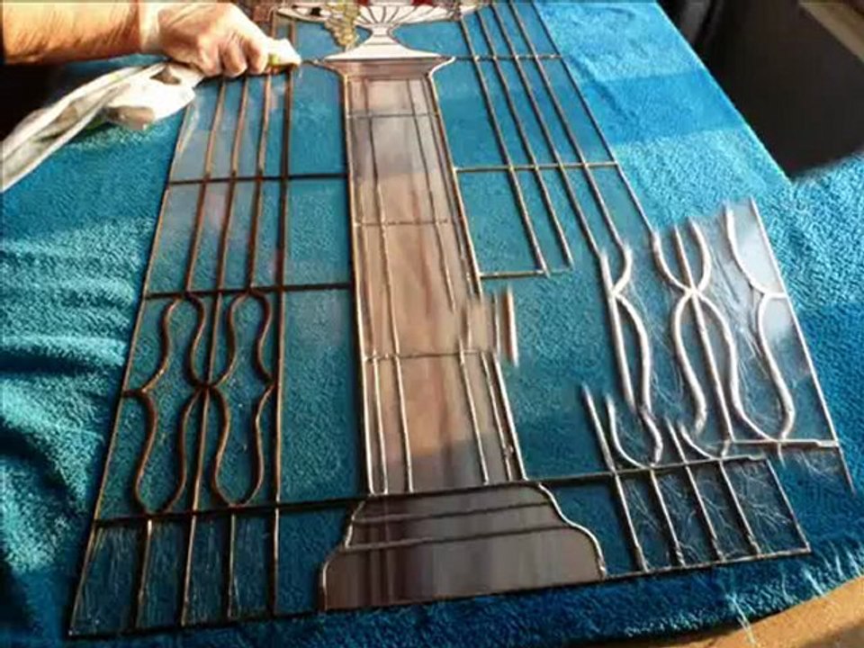 Porte vitrée d'Annick