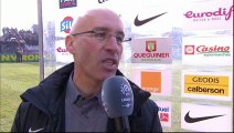 Interview de fin de match : Stade Brestois 29 - Olympique Lyonnais - saison 2012/2013