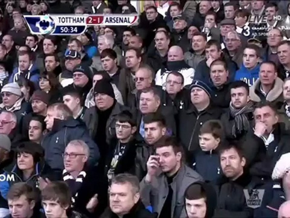اهداف مباراة توتنهام و ارسنال 3/3/2013 فى الدورى الانجليزى