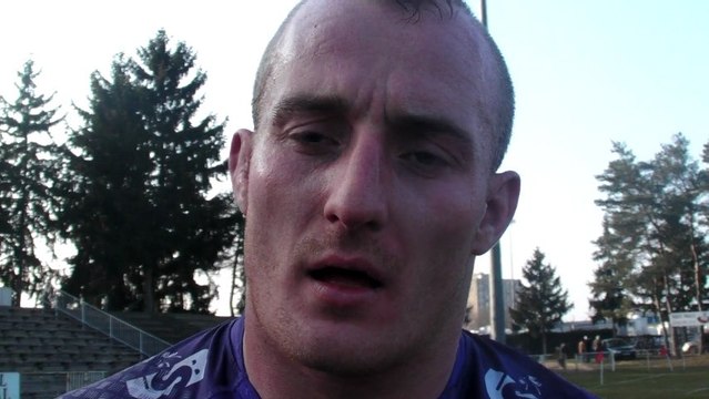 Rugby Fédérale 1 - Quentin Drancourt réagit après Chalon - USB