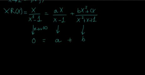 Decomposition en elements simples dans R ou dans C