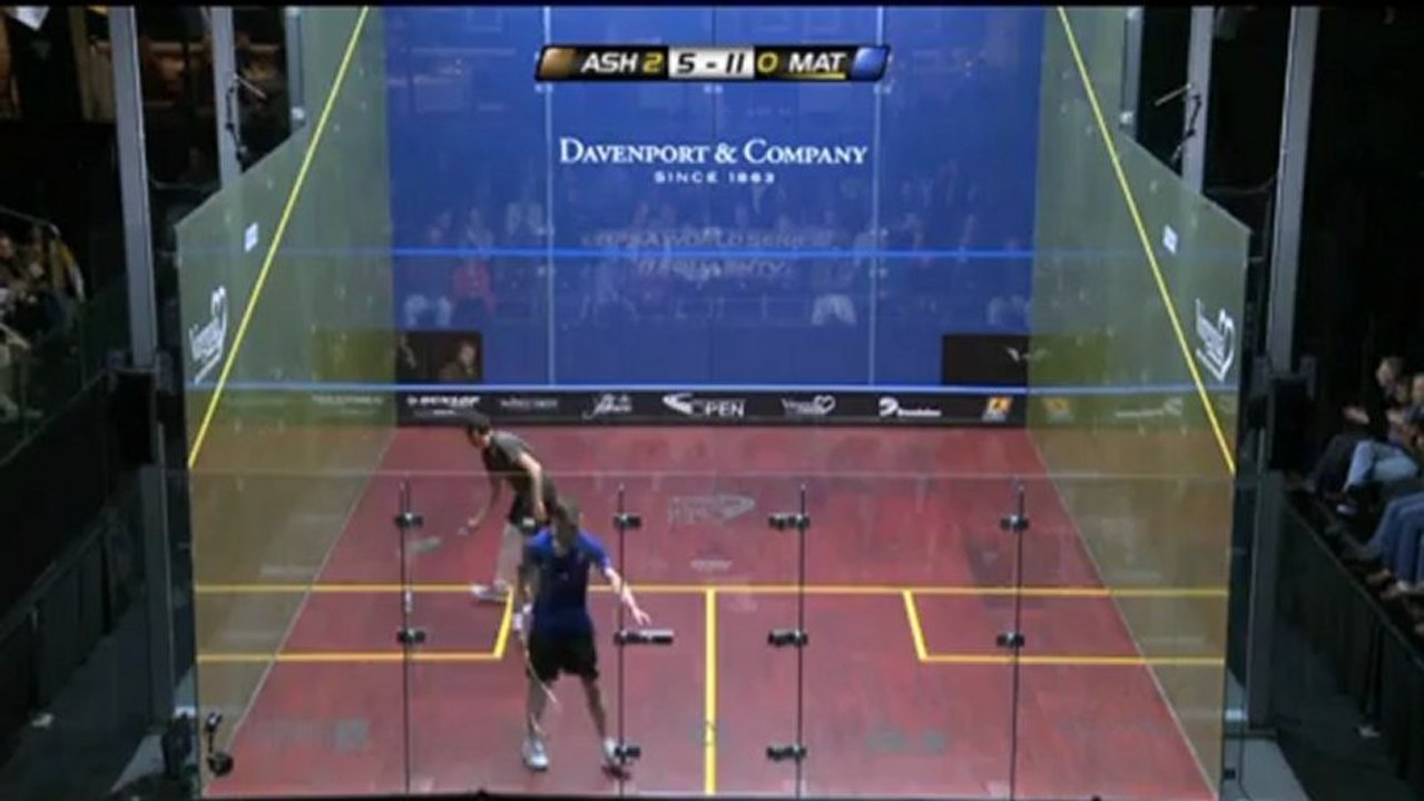 Squash: Ashour gewinnt Traumfinale