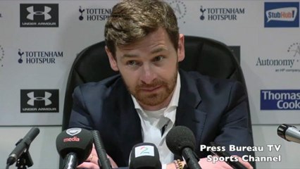 Andre Villas-Boas reaction to Tottenham vs Arsenal