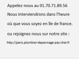 Paris plombier chaudière 01.70.71.89.56 actualité news