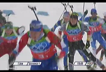 Биатлон ОИ-2010 Мужская эстафета 1