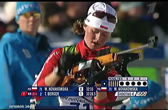 Биатлон ОИ-2010 Женская индивидуальная гонка 2