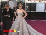 Amy Adams Oscars 2013 Fashion Arrivals