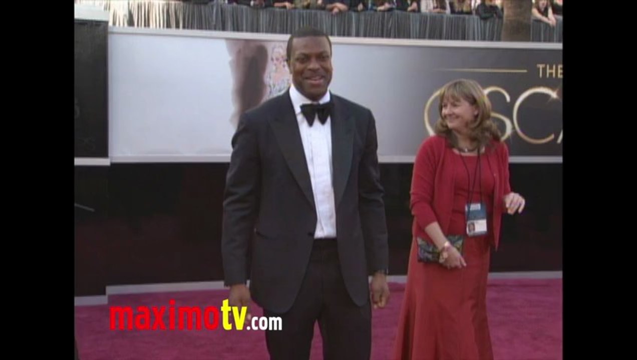 Chris Tucker Oscars 2013 Fashion Arrivals