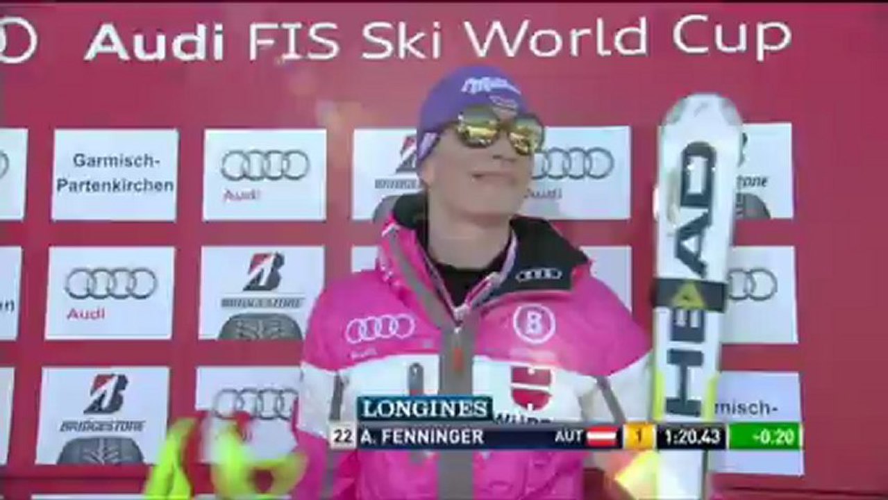 Fenninger schnappt Höfl-Riesch den Heimsieg weg