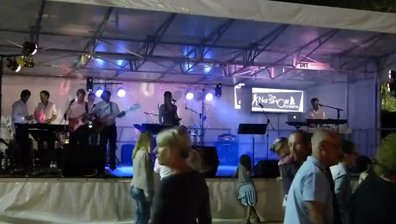 Natshow orchestre fete de l'huitre à Gujan Mestras août 2012