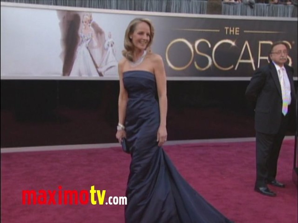 Helen Hunt Oscars 2013 Fashion Arrivals