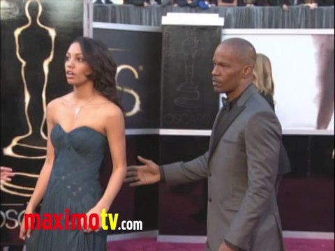 Jamie Foxx Oscars 2013 Fashion Arrivals