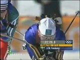 Биатлон ОИ-2002 Женская гонка преследования