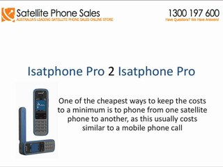 Who Determines The Cost To An Isatphone Pro Satellite Phone