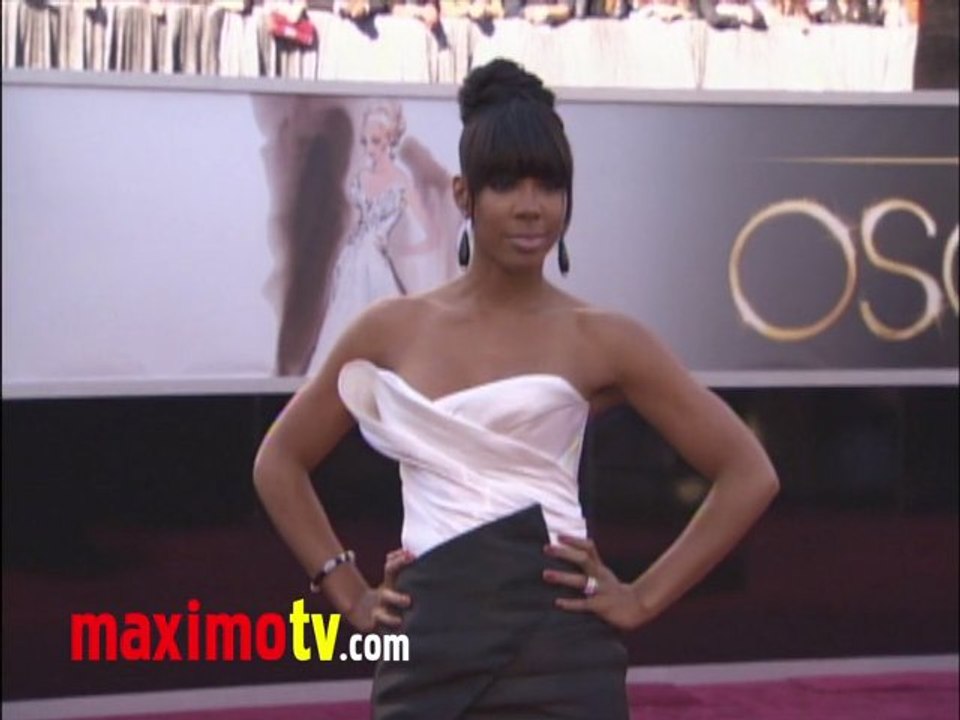 Kelly Rowland Oscars 2013 Fashion Arrivals
