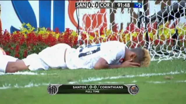 Campeonato Paulista: Santos 0-0 Corinthians