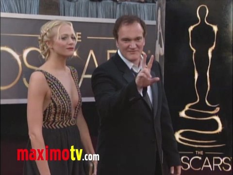 Quentin Tarantino Oscars 2013 Fashion Arrivals