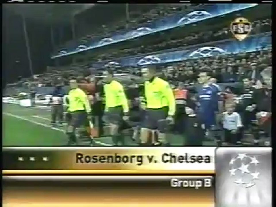 2007 (November 28) Rosenborg (Norway) 0-Chelsea (England) 4 (Champions League)