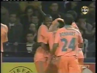 2007 (November 6) Porto (Portugal) 2-Olympique Marseille (France) 1 (Champions League)