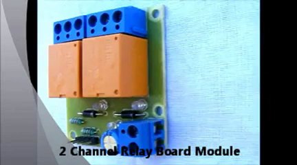 2 channel  Relay Board Module