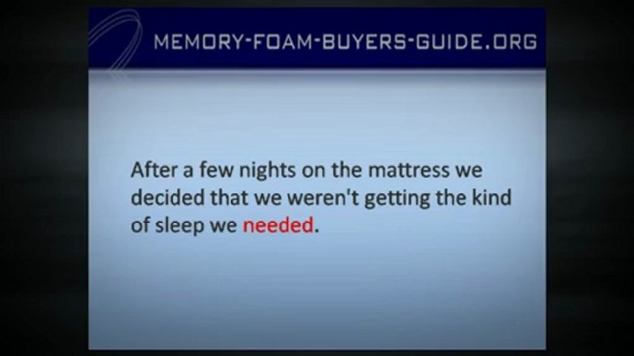 Costco Memory Foam Mattress Topper