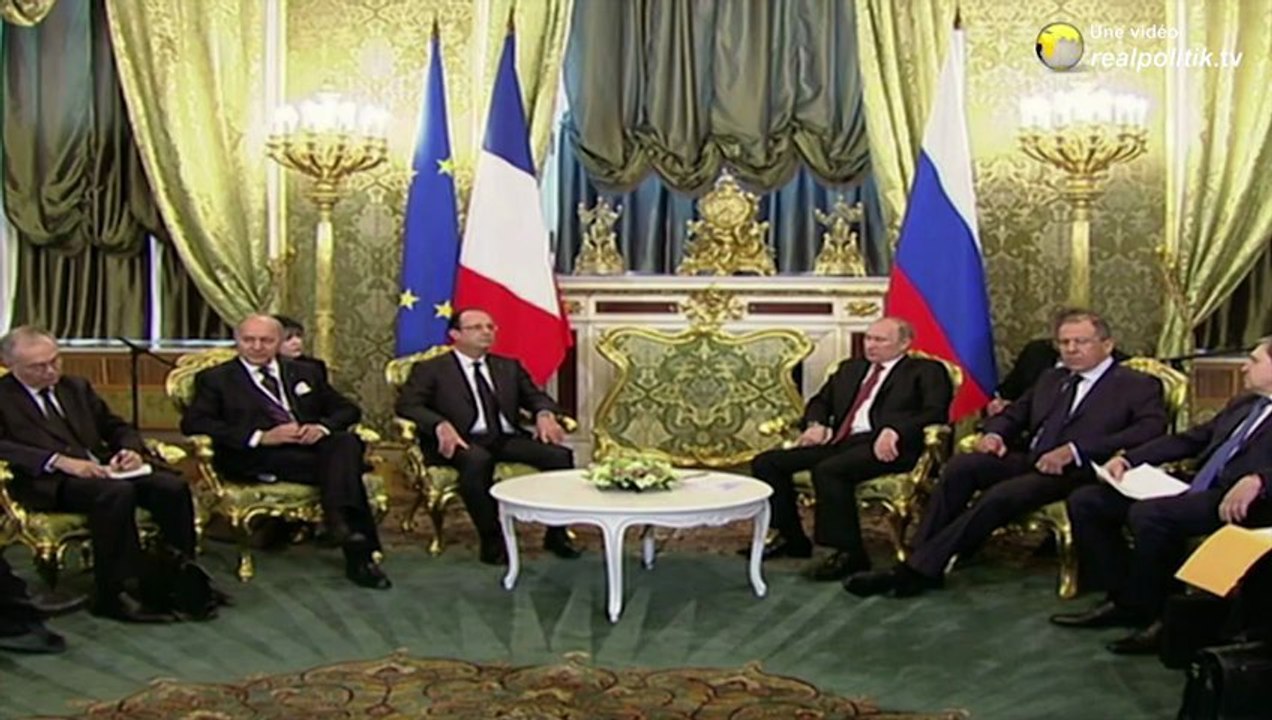 Visite de François Hollande en Russie le 28 février 2013