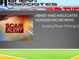 Abney and Associates Hongkong Reviews: Avoiding Phone Phishing Scams