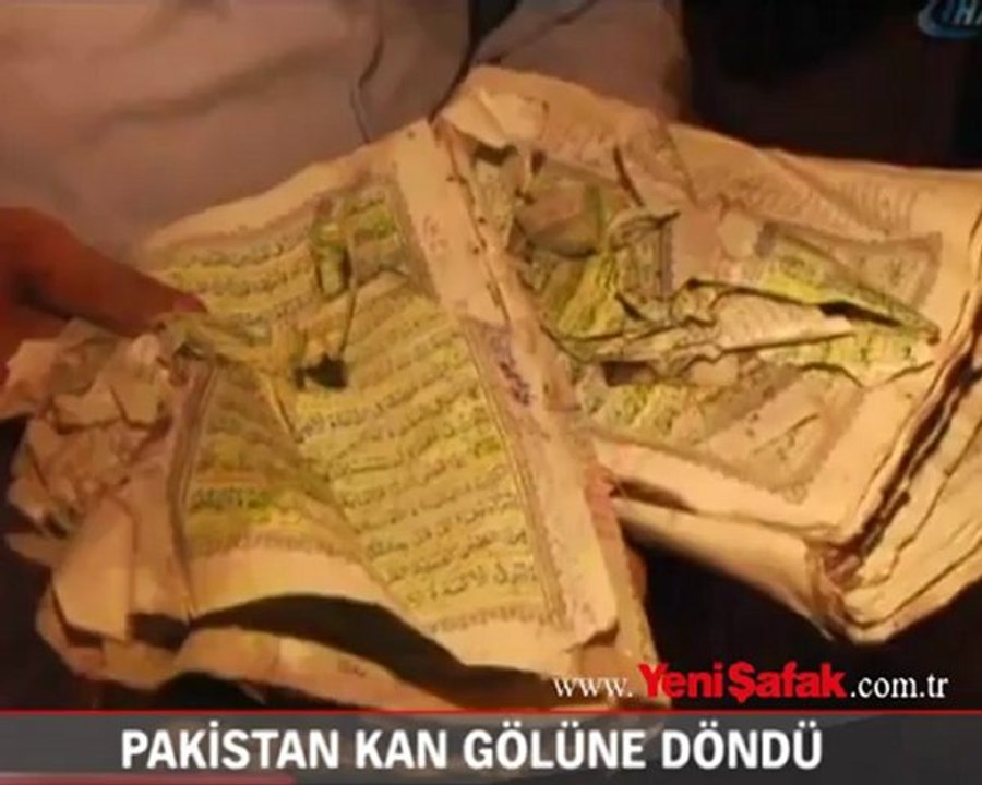 Pakistan kan gölüne döndü