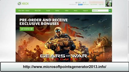Comment pirater Microsoft Points Hack Generateur Mars 2013 - téléchargement Download