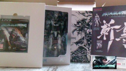 [Unboxing] Limited Edition Collector - Metal Gear Rising : Revengeance [PS3]