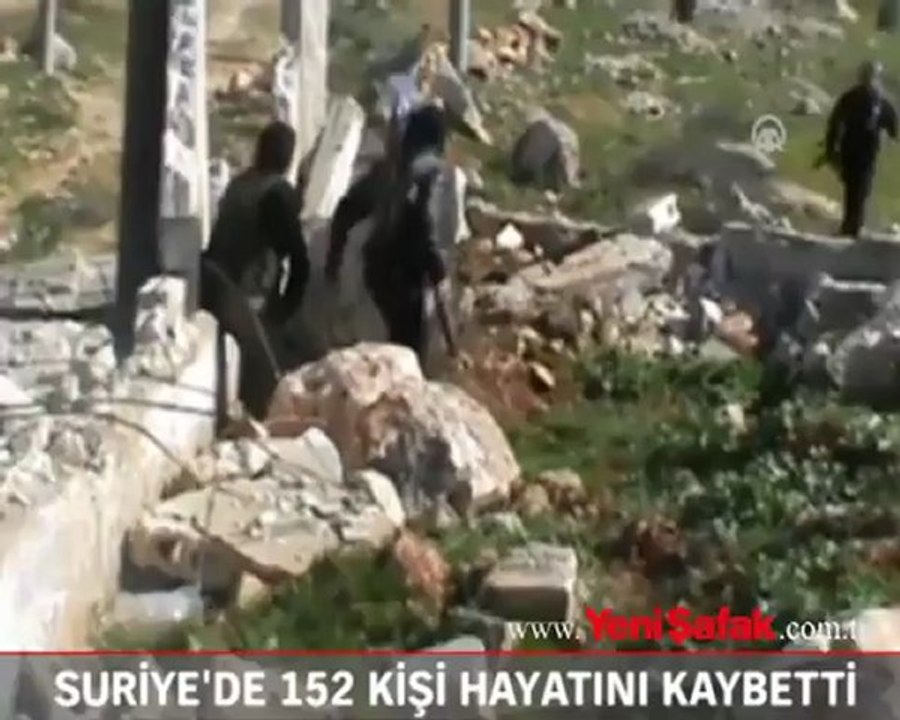 Suriye'de 152 kişi hayatını kaybetti