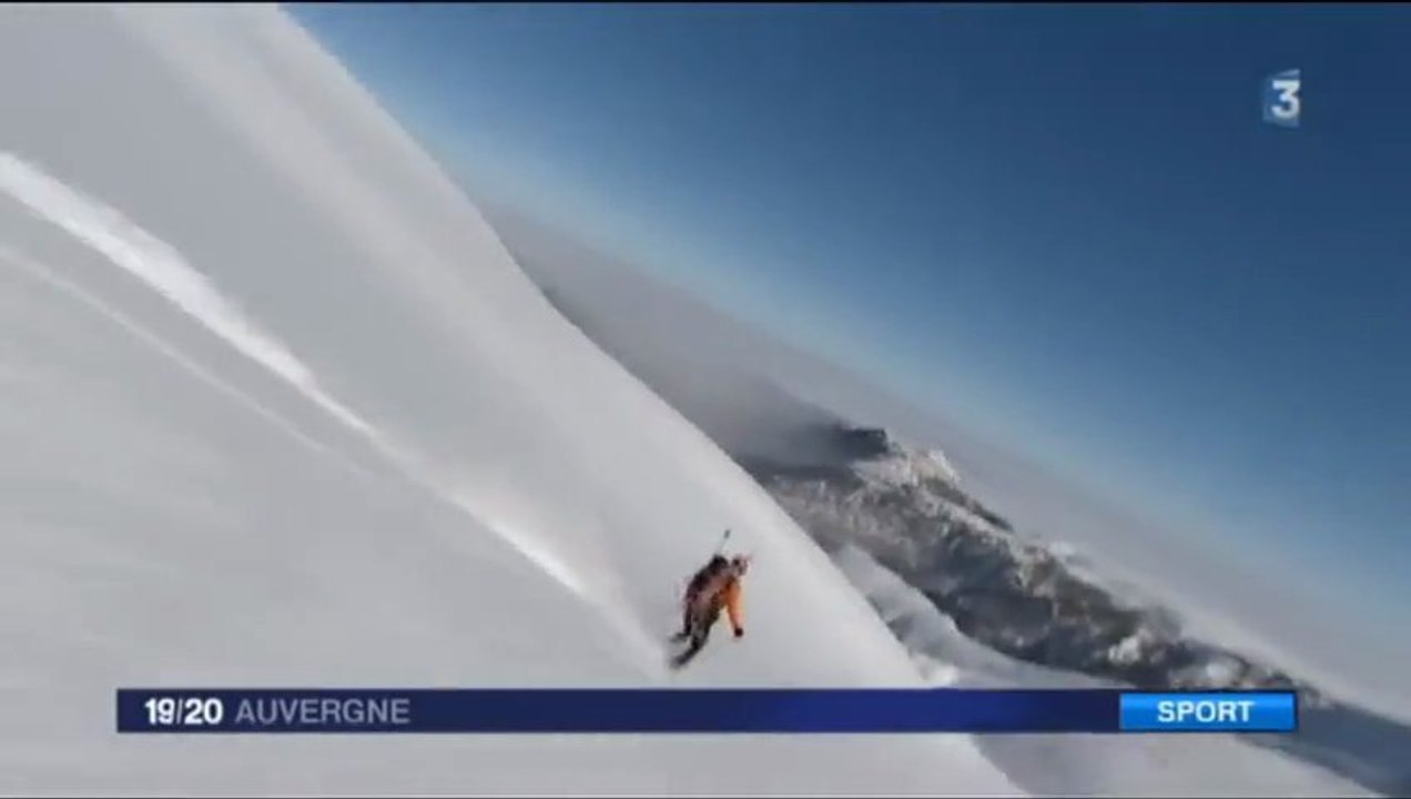 Ski dans le Sancy avec Ivan et Colin