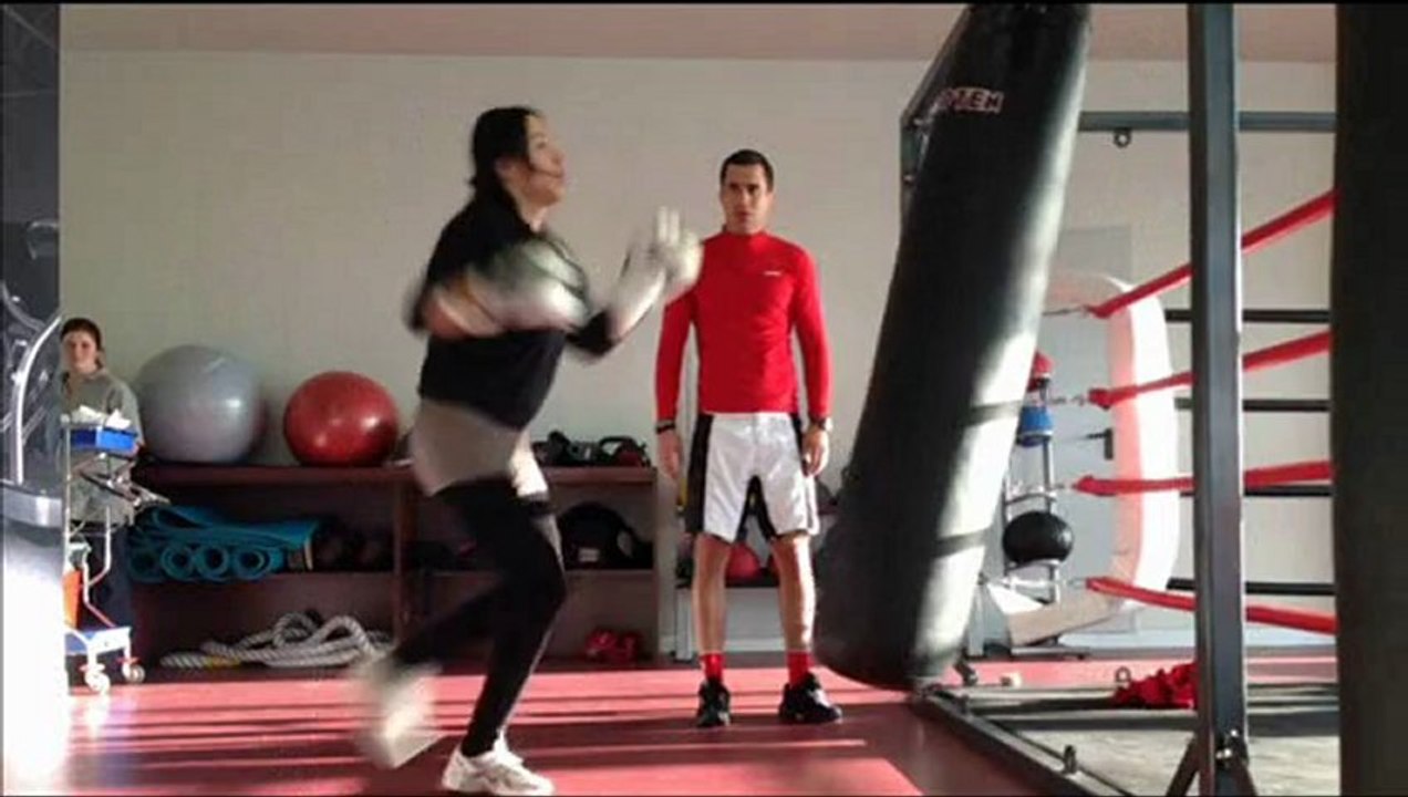 женкский бокс с Николеаем Ковалевич