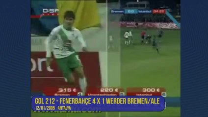 Alex de Souza - 213º gol - Fenerbahçe 4 x 1 Werder Bremen_AL