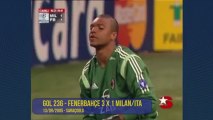 Alex de Souza - 236º gol - Fenerbahçe 3 x 1 Milan_ITA