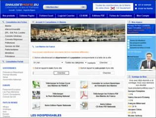 Annuairemairie.eu - Compte Initial