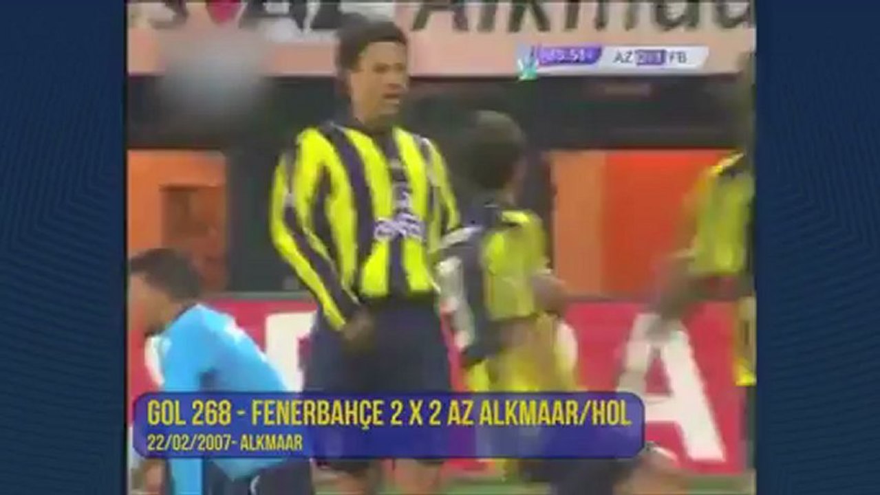Alex de Souza - 268º gol - Fenerbahçe 2 x 2 AZ Alkmaar_HOL