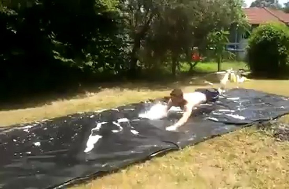 Glissade ratée