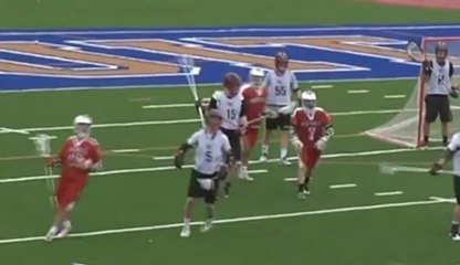 Un mauvais coup de crosse...