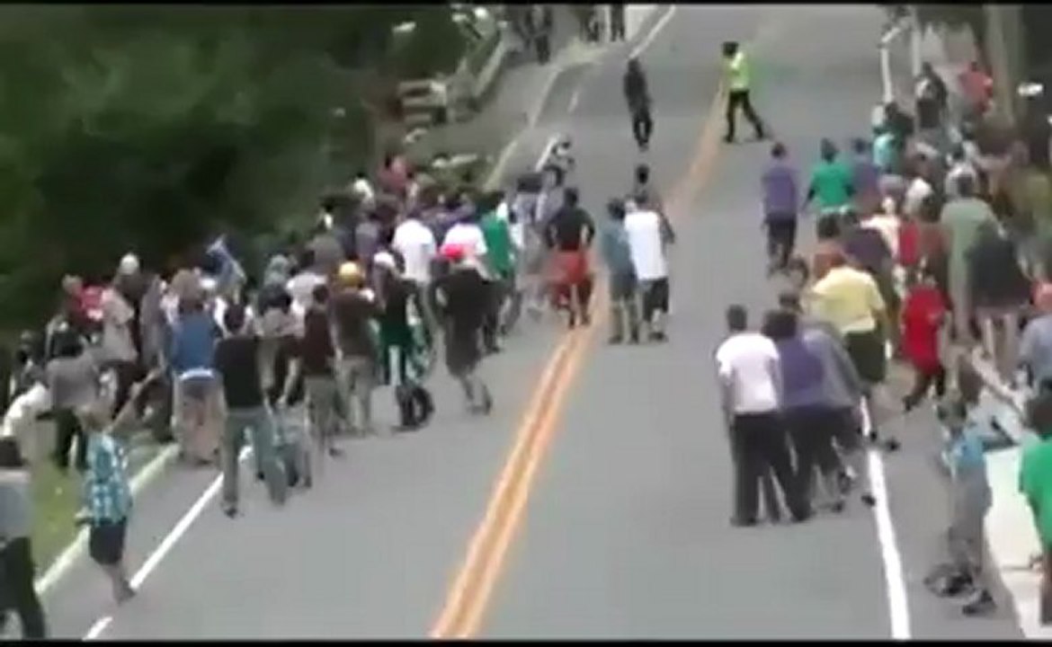 Partie de bowling en longboard Abrutis